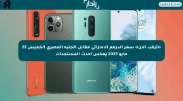 «ترقب الآن» سعر الدرهم الإماراتي مقابل الجنيه المصري الخميس 22 مايو 2025 يعكس أحدث المستجدات
